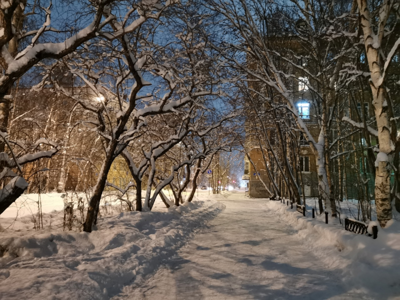 В новогоднюю ночь в Мурманской области убили человека Улица