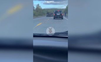 Последствия серьезного ДТП в Мурманской области попали на видео Авария