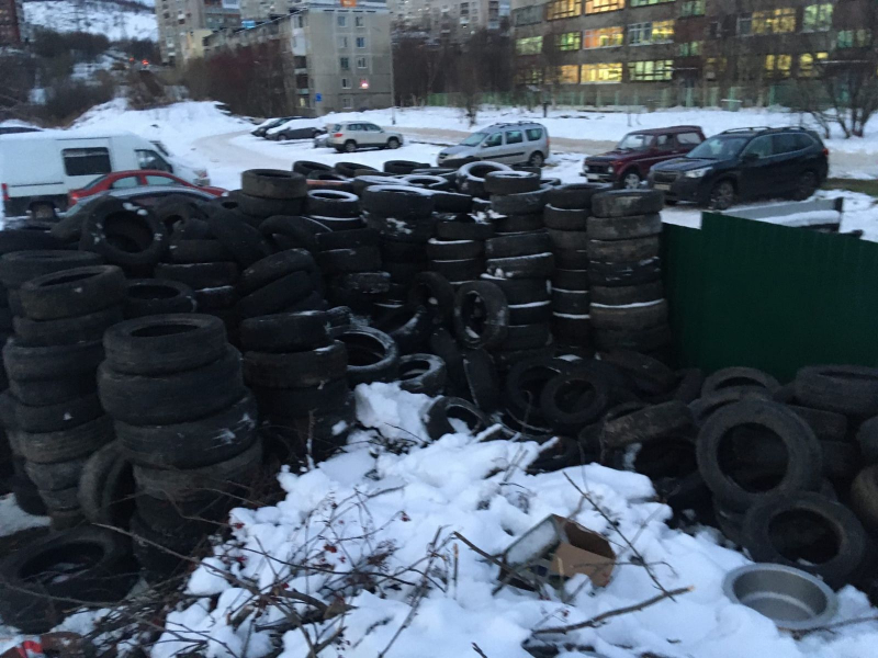 После публикации ТВ-21 в Мурманске ликвидировали стихийную свалку Свалка
