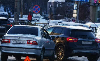 Последствия аварии в центре Мурманска попали на видео ДТП