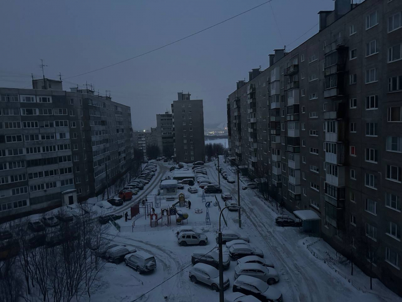 Район в Мурманске остался без света Мурманск