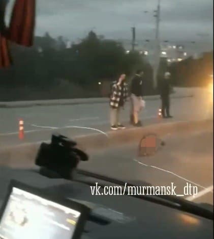 Соцсети: в Мурманске сбили пешехода ДТП