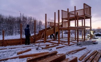Новые горки для катания Горки