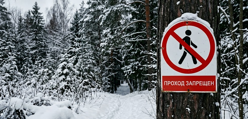 В Кировске 4 и 5 апреля введут временные ограничения Лес