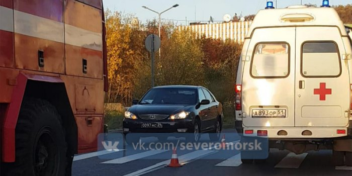 В ДТП в Североморске сбили ребенка ДТП