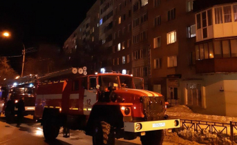 В жилом доме в Мурманске произошел серьезный пожар Пожар