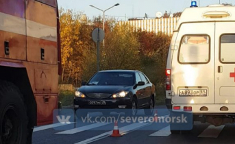 В ДТП в Североморске сбили ребенка ДТП