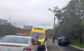 За рулем в Мурманске умер мужчина ДТП