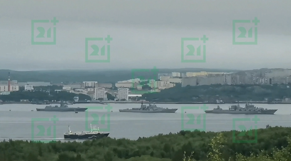 Парад военных кораблей Корабли