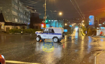 В Мурманске произошла серьезная авария с участием полицейского автомобиля ДТП