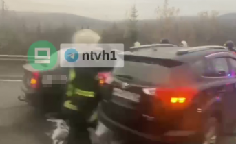 В аварии на трассе в Мурманской области пострадал человек Авария