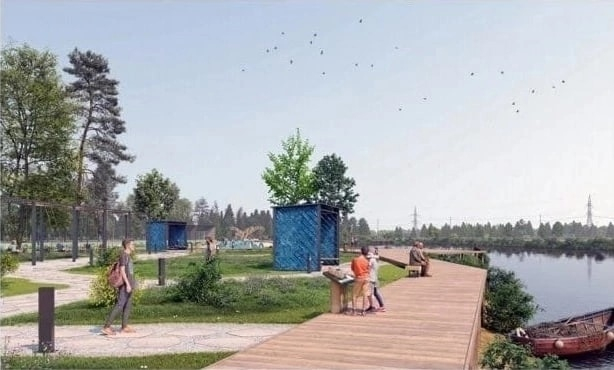 Северянам показали облик новой набережной в Мурманской области Набережная