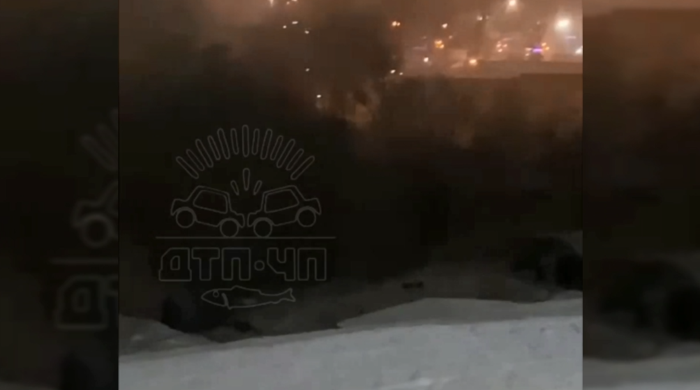 Крупный пожар Пожар
