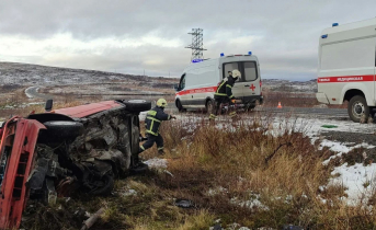 Страшная авария с погибшим произошла в Мурманской области Страшная авария с погибшим произошла в Мурманской области