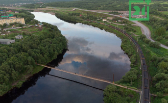 Подвесной мост под Мурманском. Где находится и как добраться? Мост