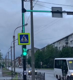 В Мурманске появились необычные светофоры Светофоры