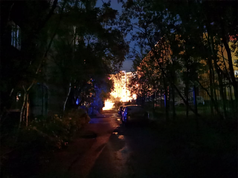 Темные дворы Темнота