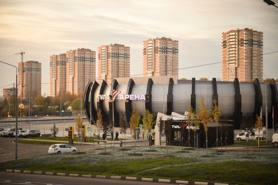 Построить современный спорткомплекс в Туле помог «Норникель» Спорткомплекс