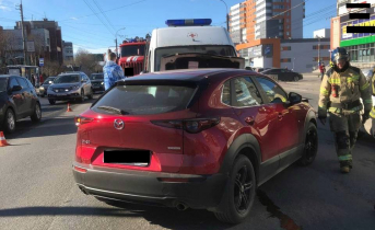 В жесткой аварии с участием скорой в Мурманске пострадал человек ДТП