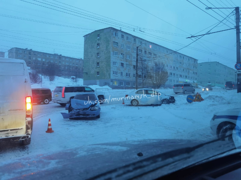 В Мурманске произошло серьезное ДТП ДТП