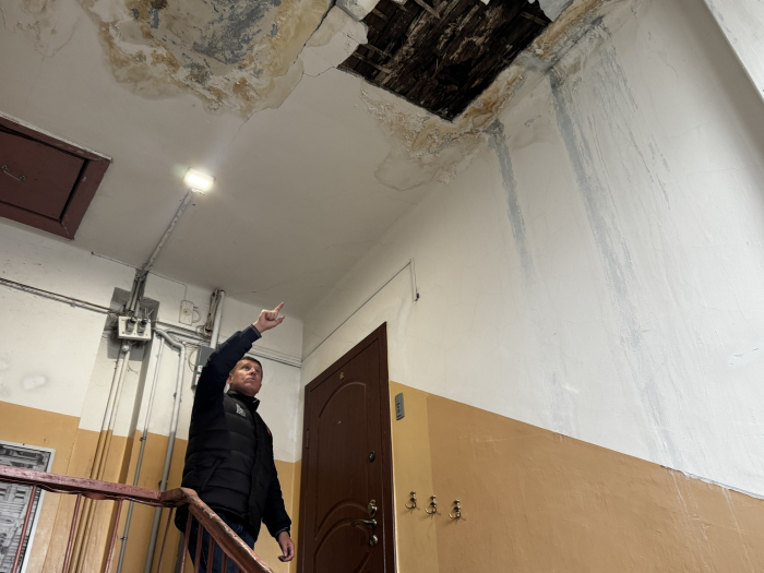 Мурманчане пожаловались на состояние дома на улице Марата