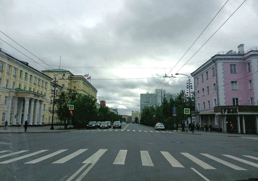 Мурманск, центр города