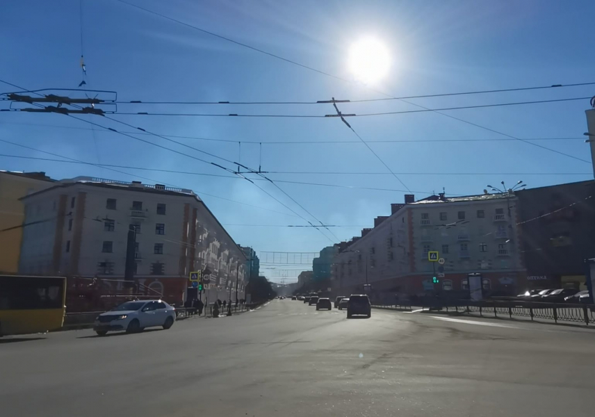 Ограничения движения в Мурманске Мурманск