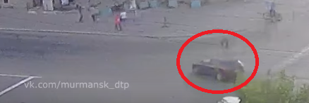 В центре Мурманска сбили велосипедиста ДТП