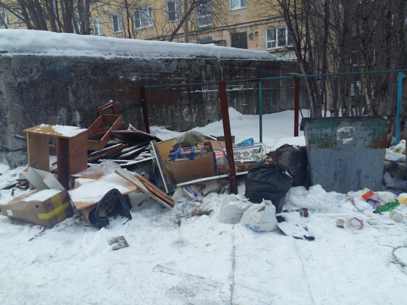 Северян предупредили о задержках вывоза мусора из-за ремонта моста Мусор