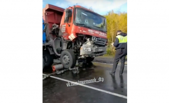 Последствия страшной аварии в Мурманской области попали на видео ДТП