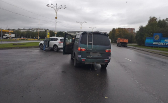 Момент ДТП в Мурманске попал на видео ДТП