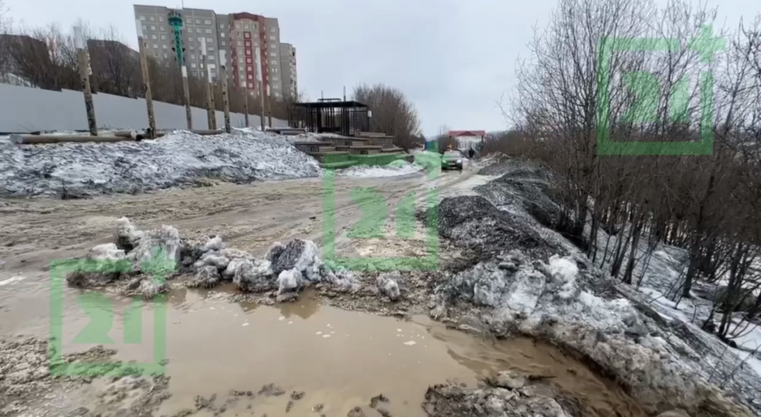 Появились кадры с места аварии с потопом в Мурманске Потоп