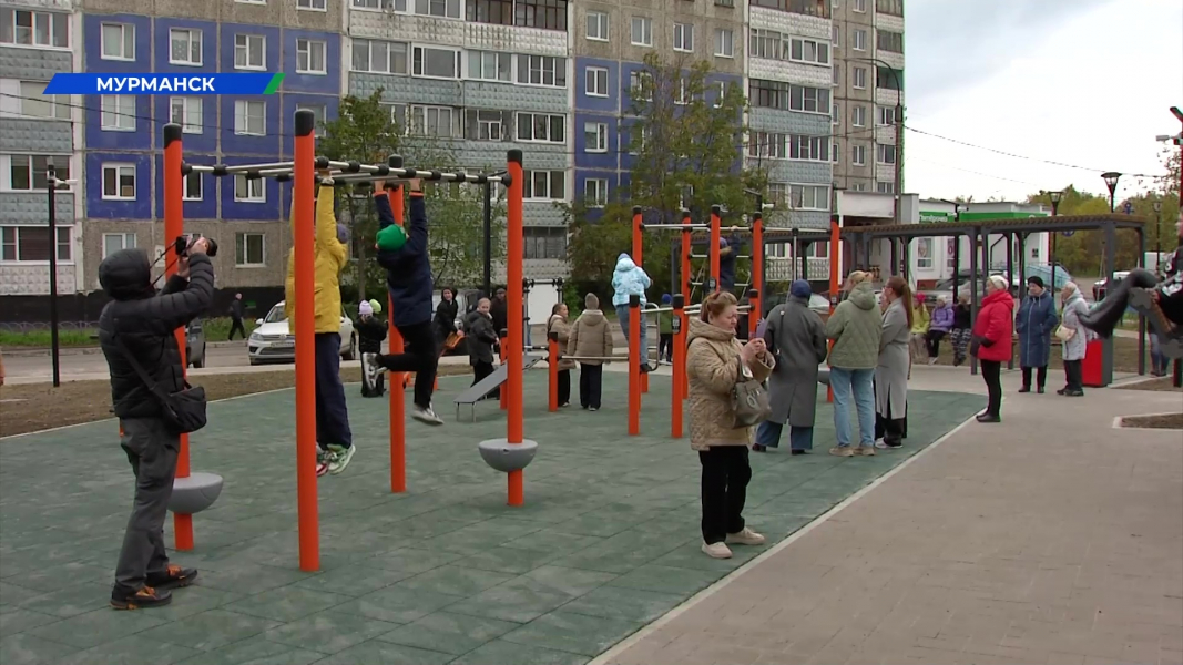 Новое место для прогулок с семьёй появилось в Мурманске Мурманск