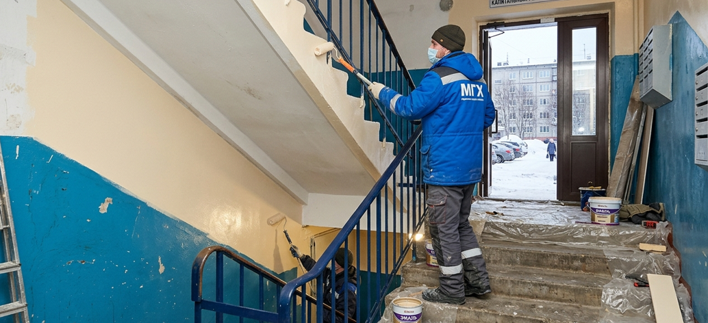 В Мурманской области отремонтируют подъезды
