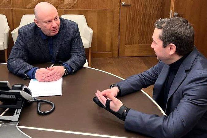 Президент «Норникеля» Владимир Потанин и губернатор Андрей Чибис обсудили ход реализации соглашения о социально-экономическом сотрудничестве
