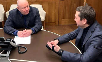 Президент «Норникеля» Владимир Потанин и губернатор Андрей Чибис обсудили ход реализации соглашения о социально-экономическом сотрудничестве Президент «Норникеля» Владимир Потанин и губернатор Андрей Чибис обсудили ход реализации соглашения о социально-экономическом сотрудничестве
