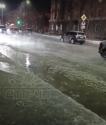 Потоп на дороге Потоп