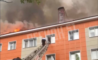 В Мурманской области произошел пожар в жилом доме Пожар