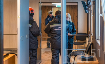 На промплощадке КГМК в Заполярном работает обновленный контрольно-пропускной пункт