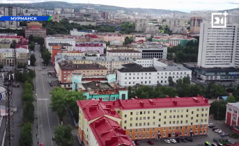 Приезжие студенты восхитились Мурманской областью Панорама города Мурманск: здания, дома, улицы