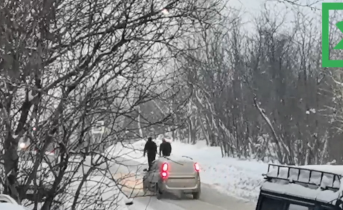 Опасный маневр Пешеходы
