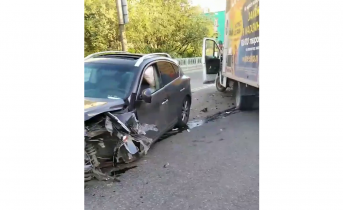 Последствия жуткой аварии в Мурманске попали на видео ДТП