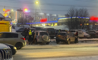 В центре Мурманска произошло серьезное ДТП Авария