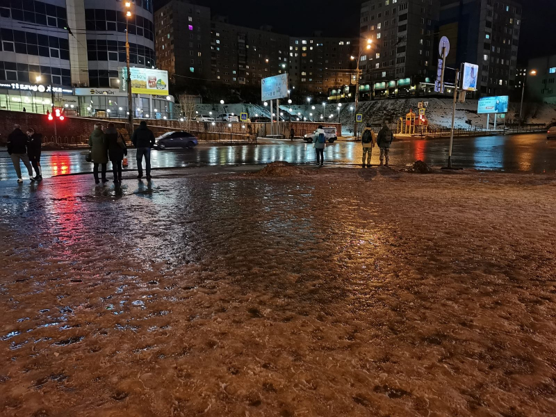 В Мурманской области ожидается ухудшение погодных условий Гололед