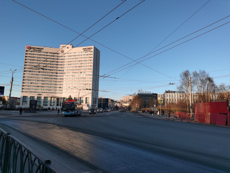 В центре Мурманска перекроют движение Центр Мурманска