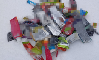 Спортсмены возмутили северян в Мурманске Мусор