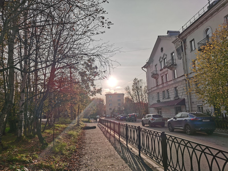 Морозный период начался в Мурманске Морозный период начался в Мурманске