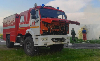 В Мурманске справились с пожаром
