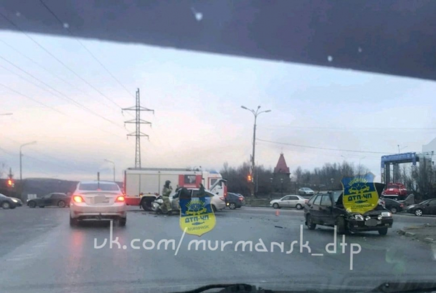 В Мурманске произошла серьезная авария ДТП