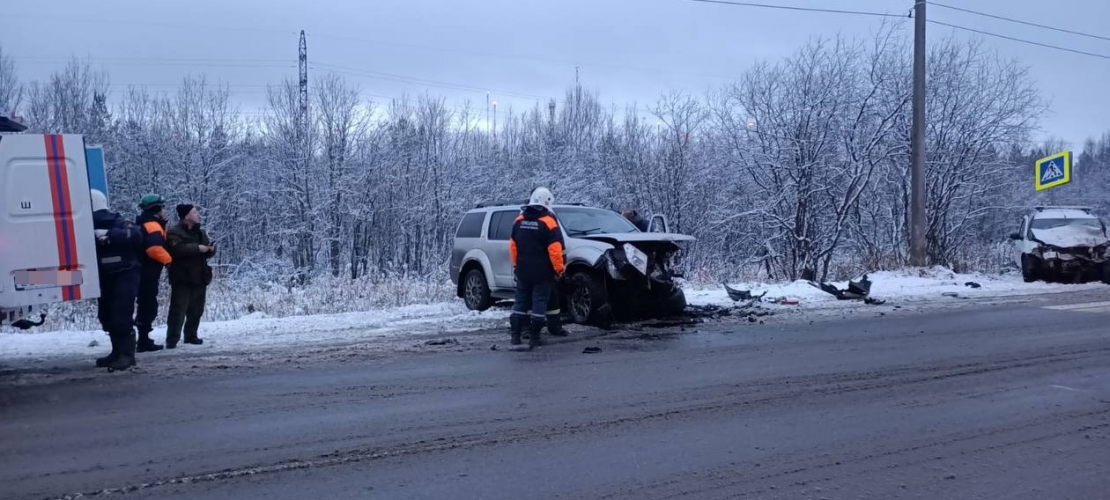 В аварии в Мурманской области пострадали 2 человека Авария